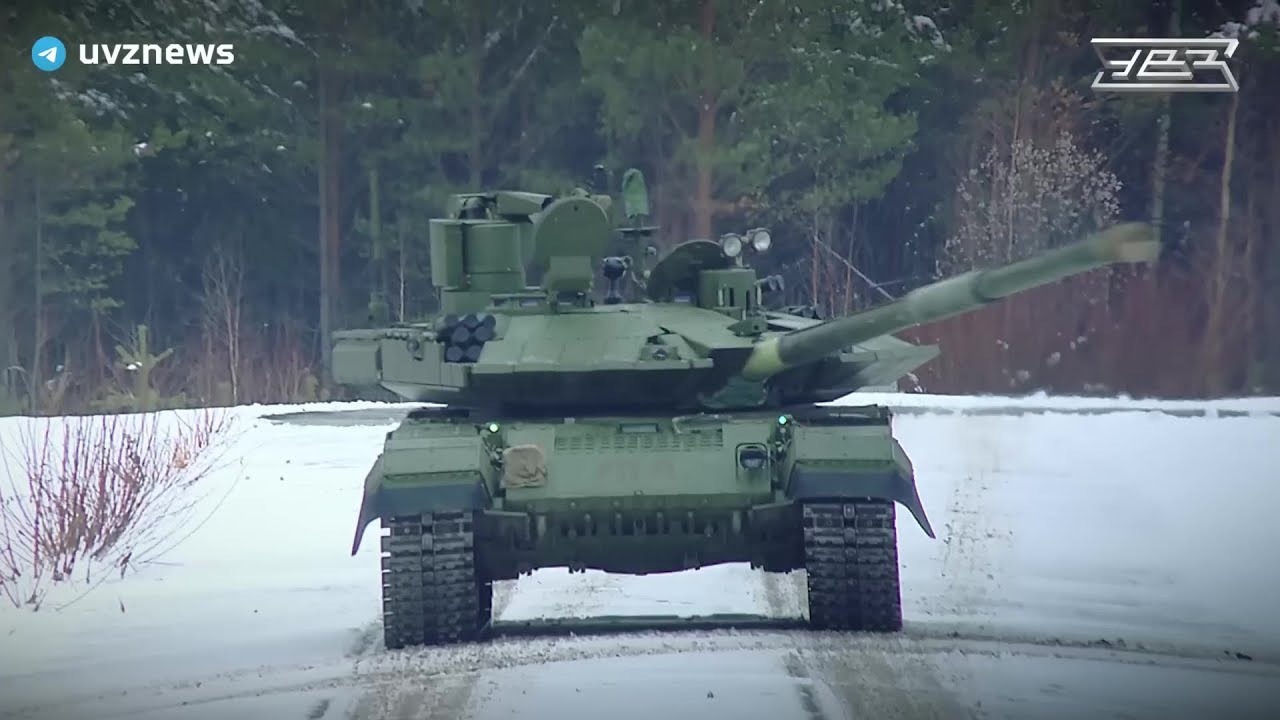 UralVagonZavod - 125mm Т-90М Breakthrough Main Battle Tank With Arena-M APS [1080p]