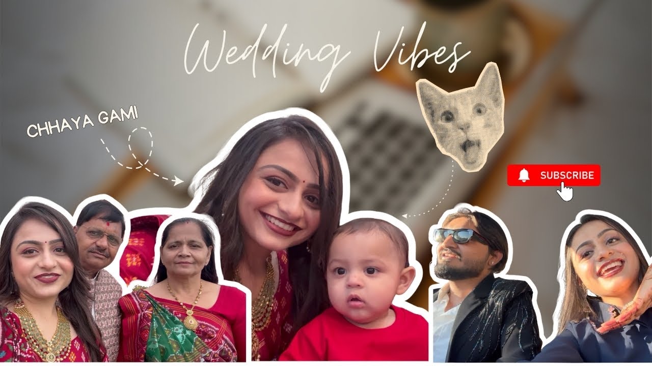 Indian Wedding Attending Vlog | Full Masti, Dance & Fun 😍 | Chhaya Gami Vlog