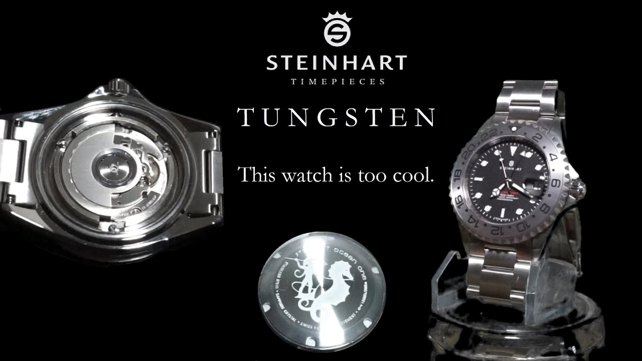 Steinhart Tungsten Ocean One Automatic GMT Watch Review