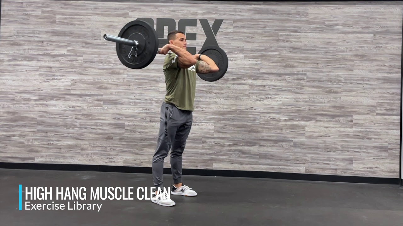 High Hang Muscle Clean