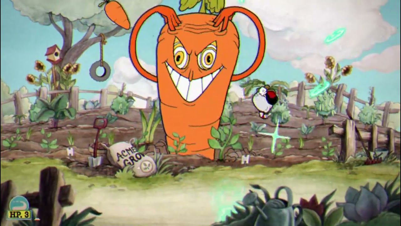 Botanic Panic vs. Cuphead Expert Mode Rank S