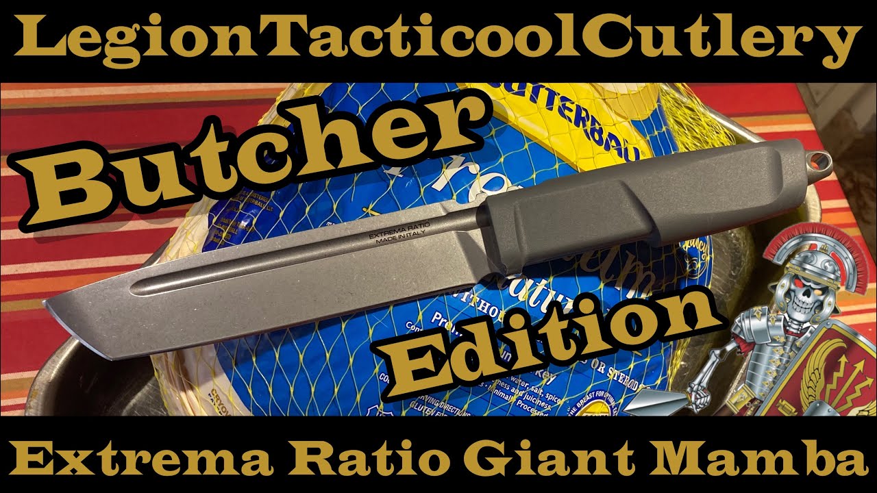 Butcher edition!  Extrema Ratio Giant Mamba demonstration!
