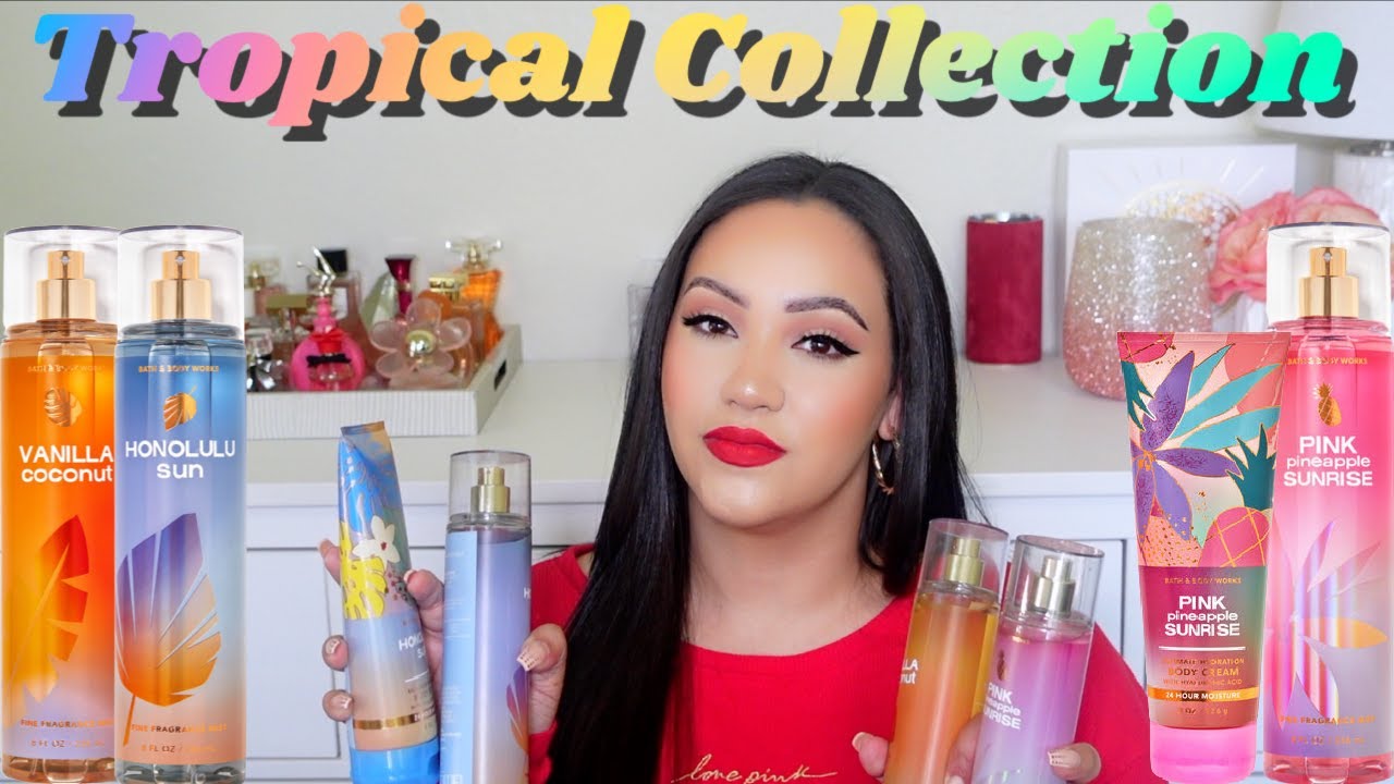 BATH & BODY WORKS TROPICAL BODY CARE HAUL! | BODY CARE HAUL