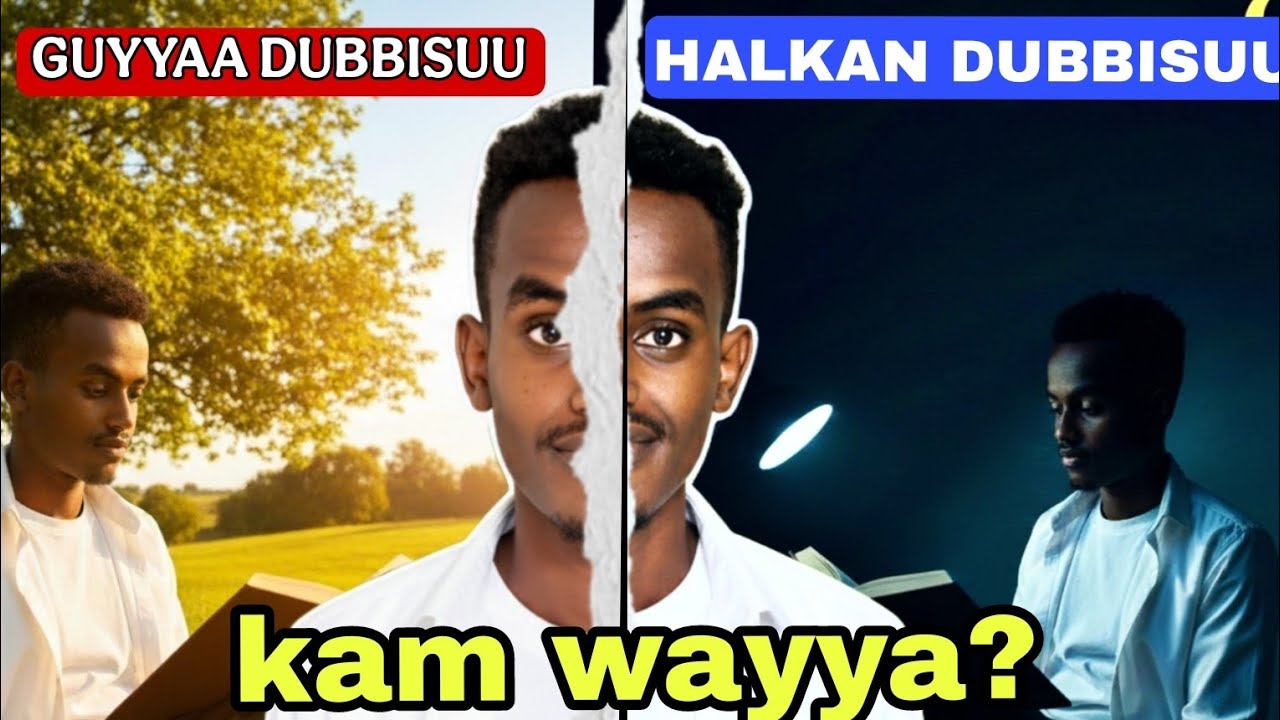 GUYYAA MOO HALKAN DUBBISUU WAYYA? |SCIENCEN MAAL JEDHA?