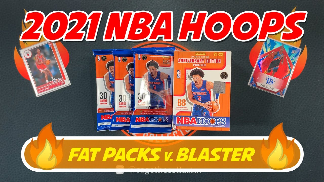 2021-22 NBA Hoops Fat Packs vs. Blaster: Which is better? 🔥 + HUGE gift package & giveaway