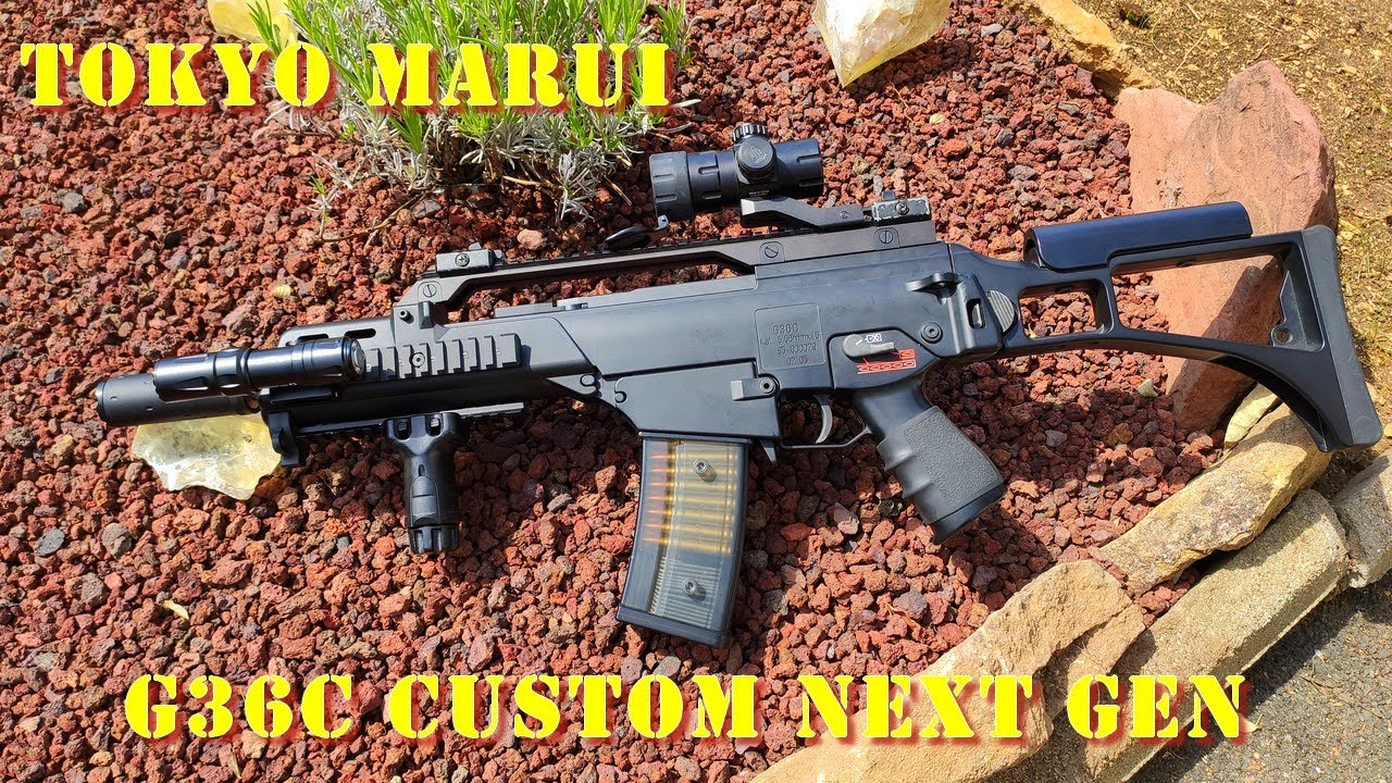 Airsoft- Tokyo Marui - G36C custom Next Gen [French]