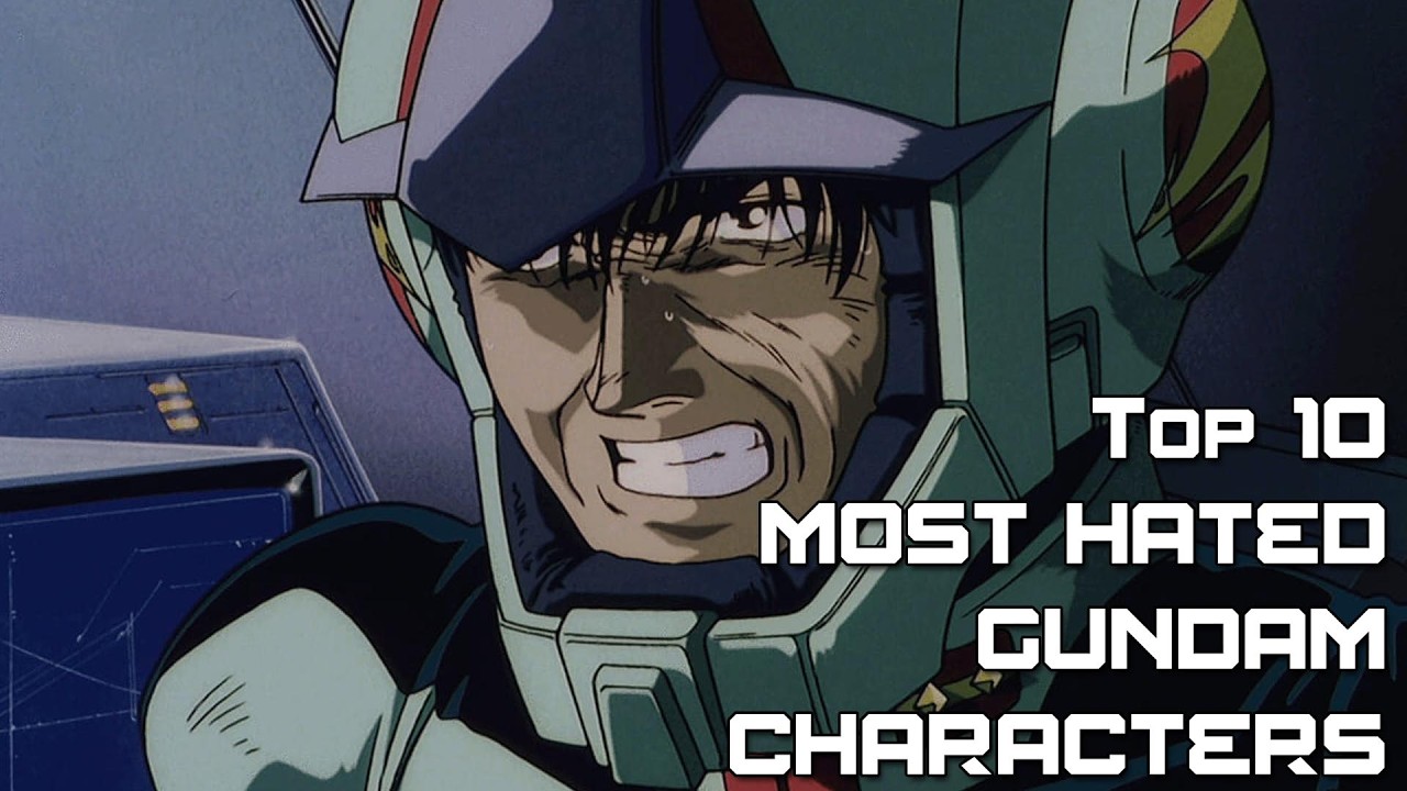 Самые НЕНАВИСТНЫЕ персонажи Mobile Suit Gundam!