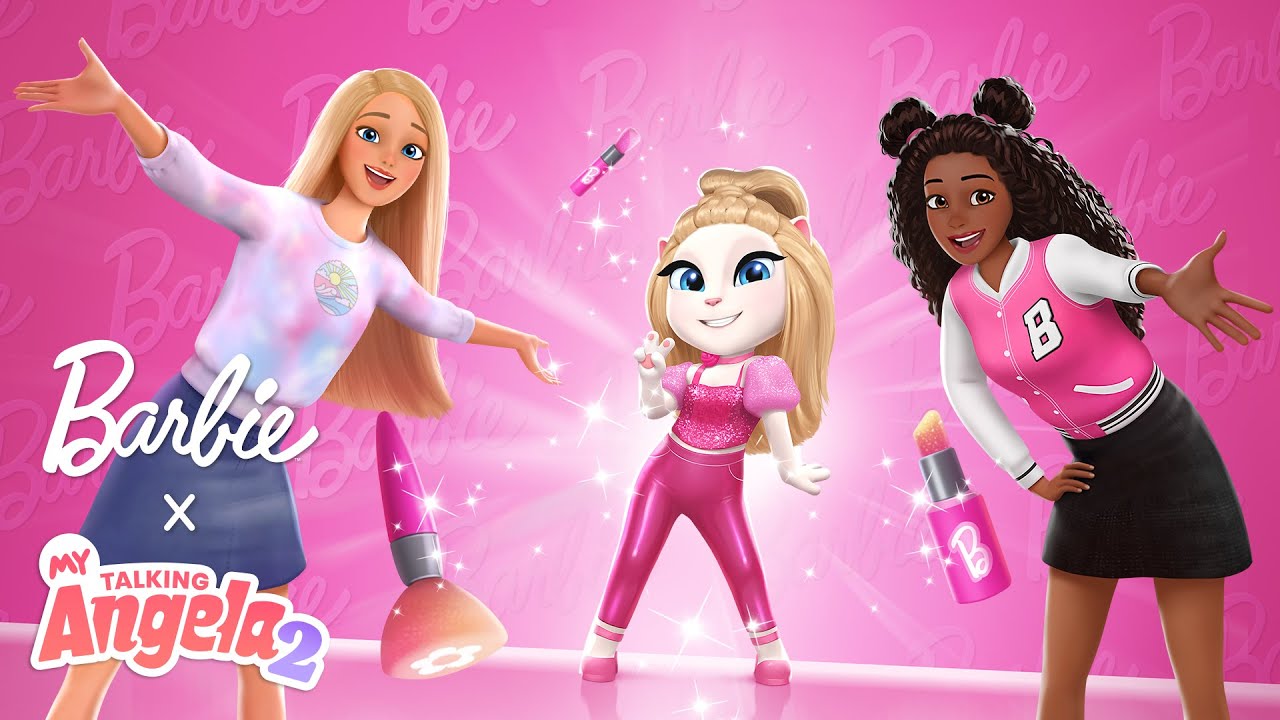 A New Barbie-Style Outfit?! 👗 My Talking Angela 2+ Apple Arcade Gameplay
