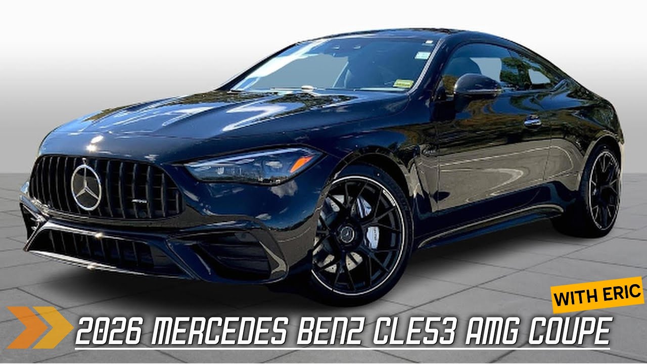 2026 AMG CLE 53: Is This the Best Looking New Coupe? (Carbon Fiber Package)