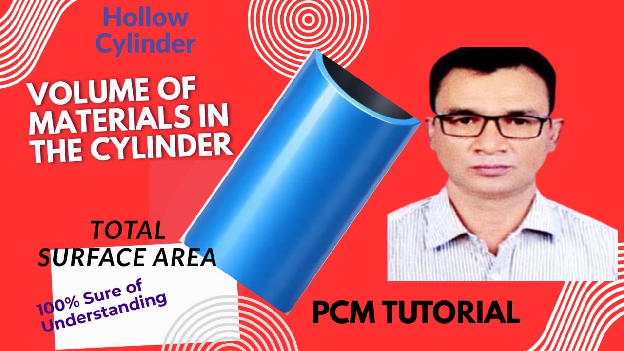 What Is Hollow Cylinder | Hollow Cylinder | Volume of Hollow Cylinder/Total Surface Area.