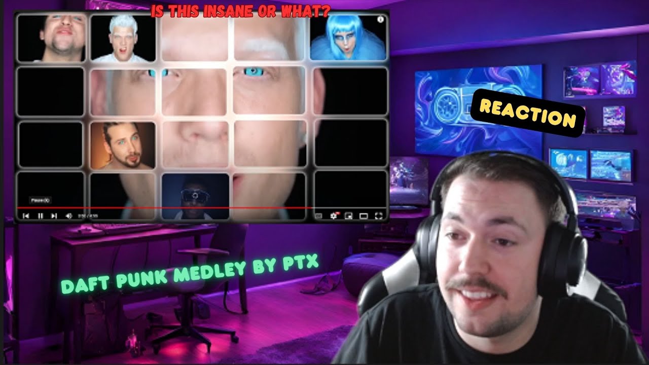 Absolutely Insane!/Reaction to PTX - Daft Punk