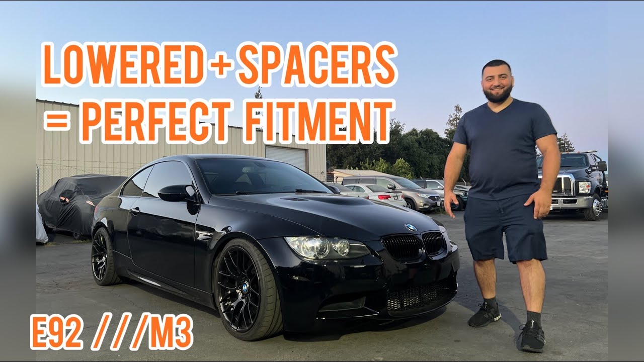 ОПУСКАЕМ E92 M3! *ИДЕАЛЬНАЯ УСТАНОВКА*