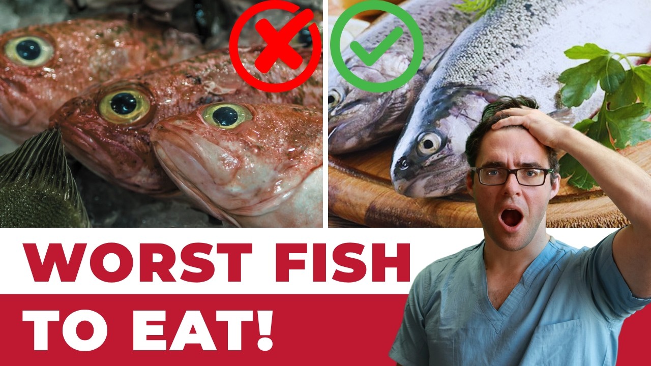 9 WORST Fish To Eat! [Eat these 3 BEST Healthy Fish INSTEAD]