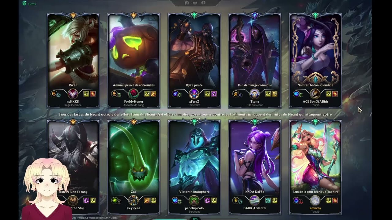 My shortest ranked game ! Silver Lux main support (2/0/1)