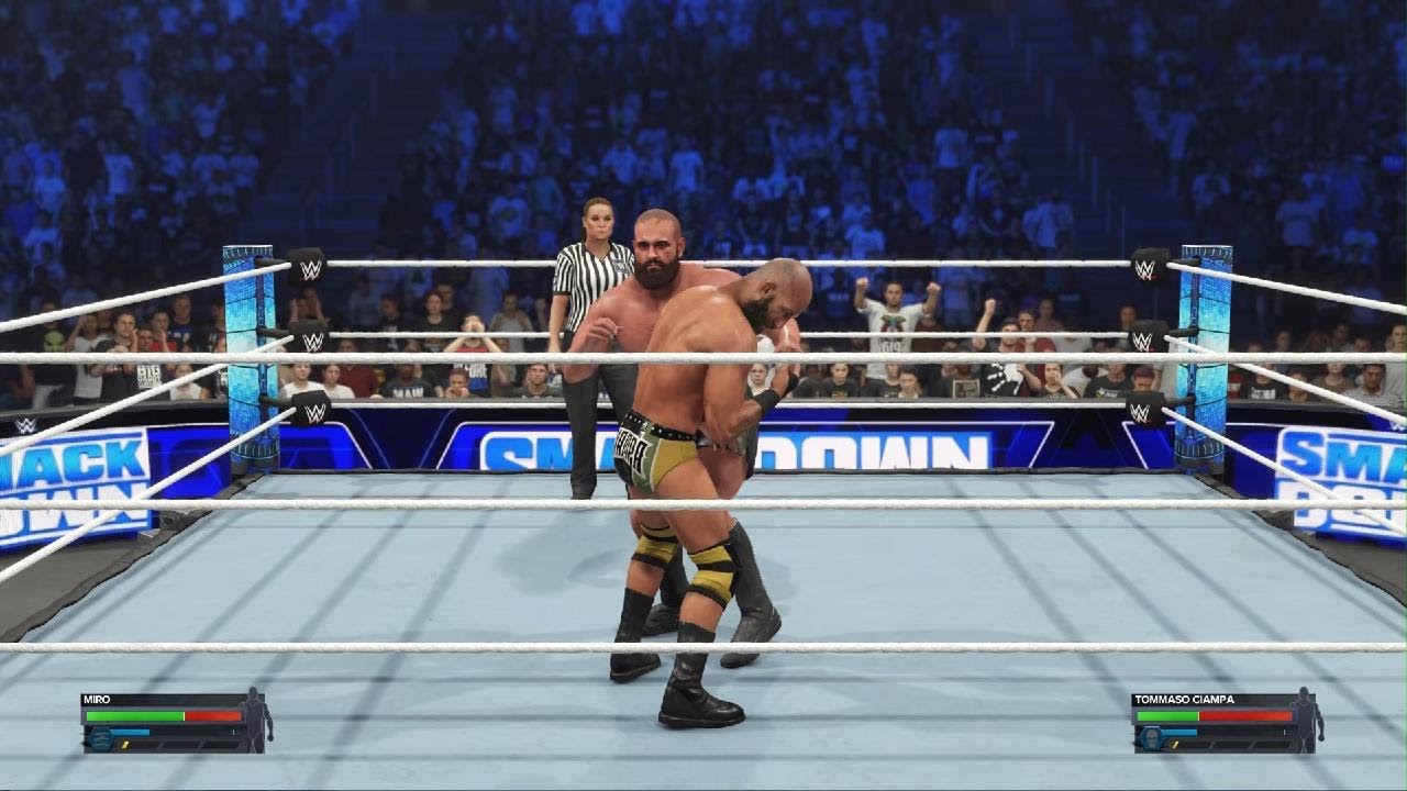WWE 2K24 Myrise mode ft.Miro(Rusev) Part 24 The Redeemer takes on the Blackheart in extreme rules