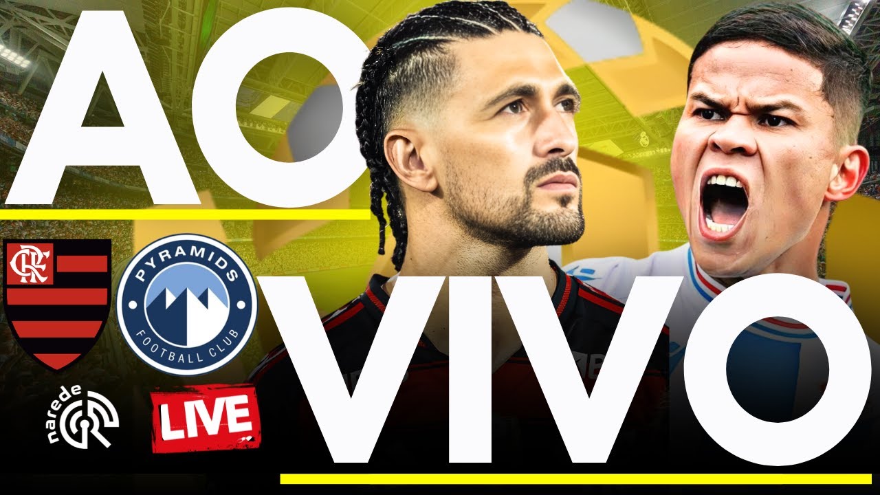 FLAMENGO X PYRAMIDS | AO VIVO | COPA INTERCONTINENTAL 2025 - MUNDIAL DE CLUBES AO VIVO | REACT