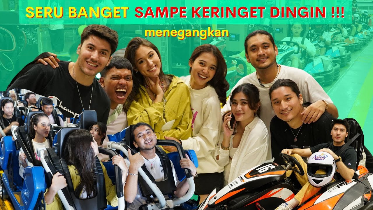 Pertama kali main Roller coaster semua nya hampir pingsan