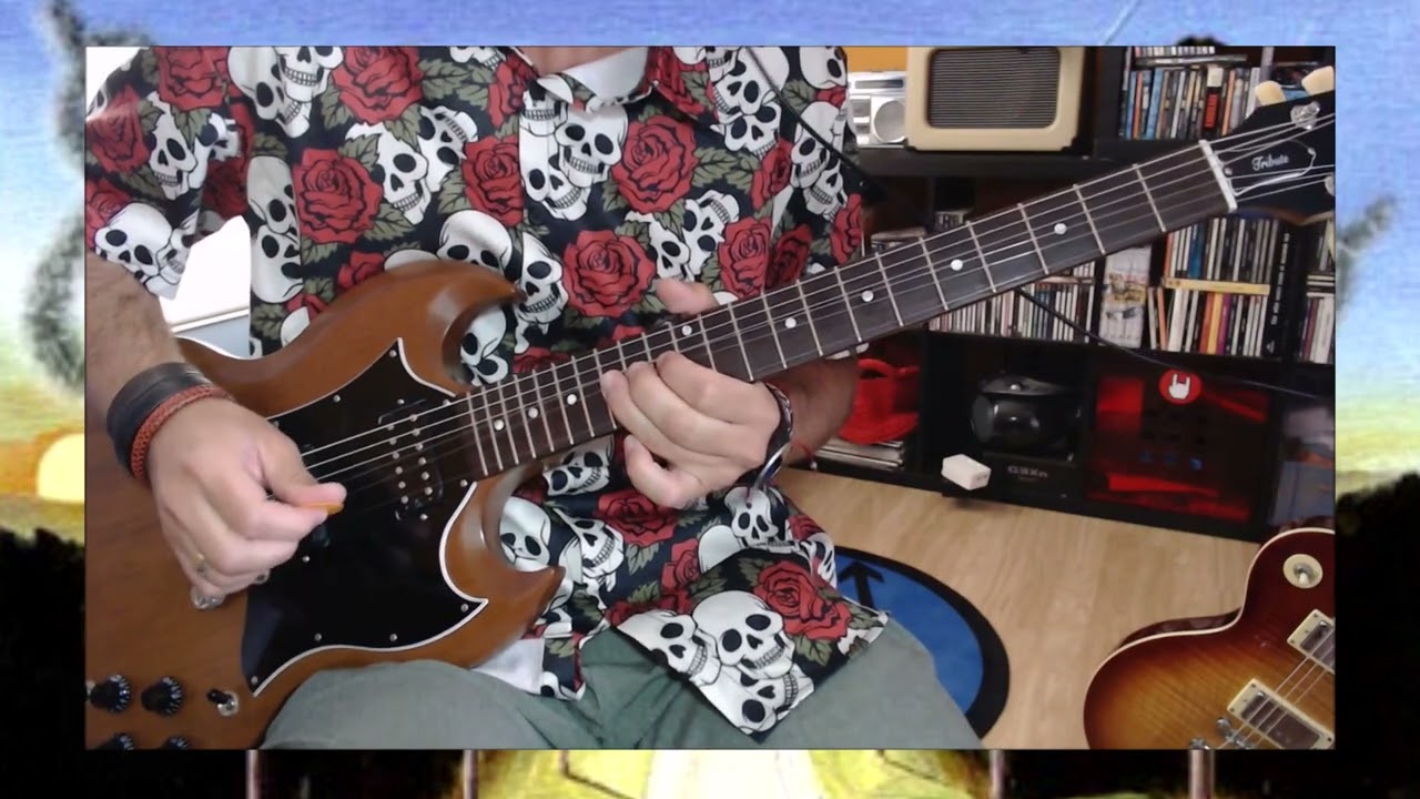 Mezclar agua con sed - Extremoduro cover guitarra
