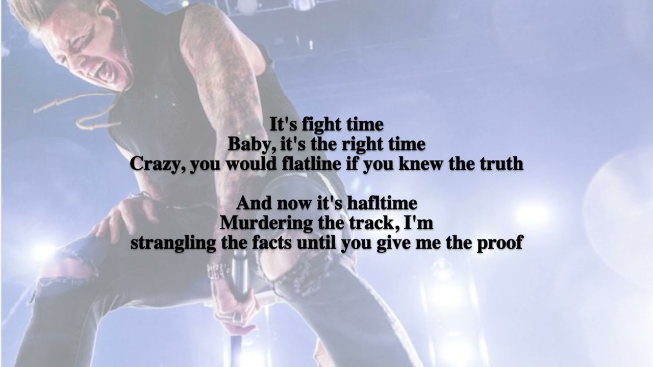Papa Roach - Stand Up Lyrics (Full Lyric Video!)