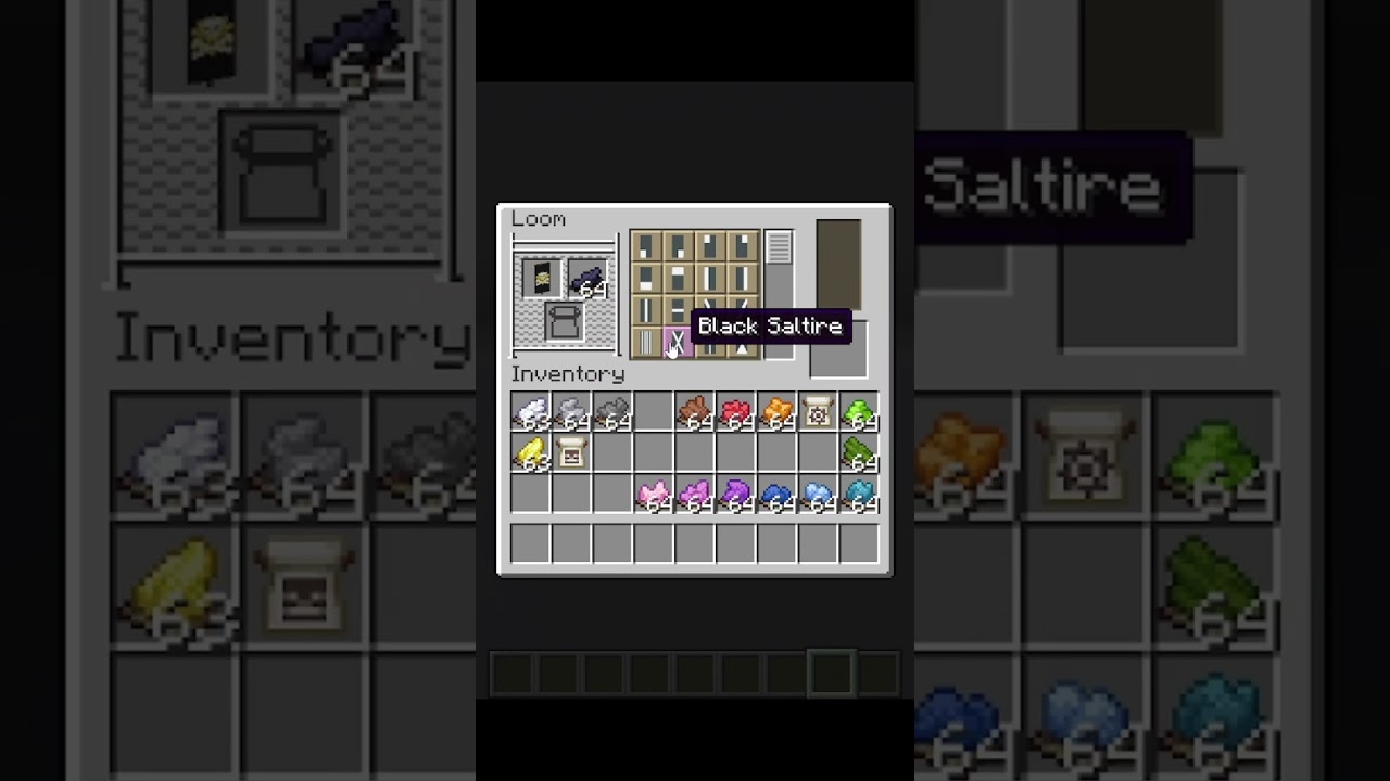 How to make a Pufferfish banner in Minecraft #minecraft #shorts #minecraftbannerdesigns