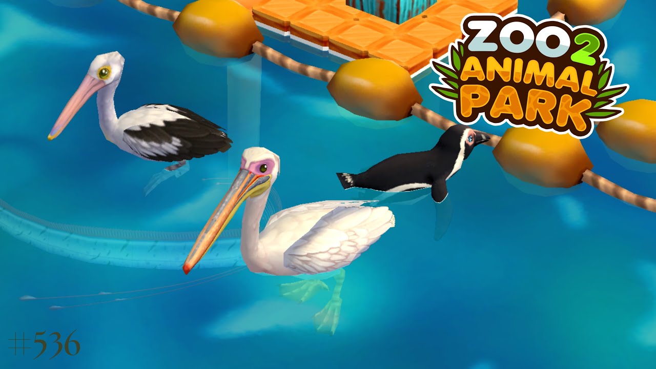 Der rosa Pelikan - mein erstes Tier 2026- Zoo 2 - Animal Park  /536