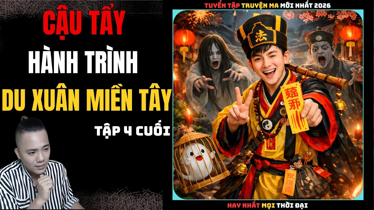 Cậu Tẩy Và Hành Trình Du Xuân Miền Tây Tập 4 Cuối | Truyện Ma QUÀNG A TŨN - Chuyện Ma kinh dị