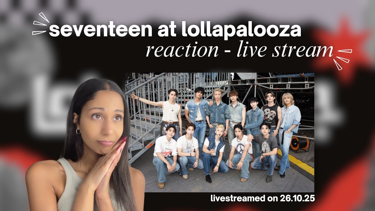 SEVENTEEN Live at LOLLAPALOOZA Berlin 2024 REACTION ✧ livestreamed on 26.10.25