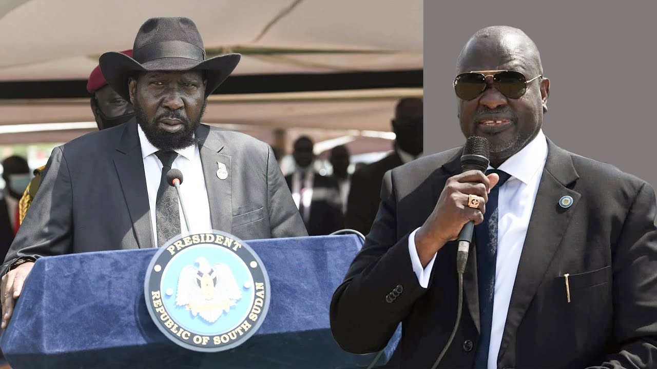 President Kiir and FVP Riek Machar's Speeches During Minister Manawa Peter Gatkuoth's Funeral  Juba