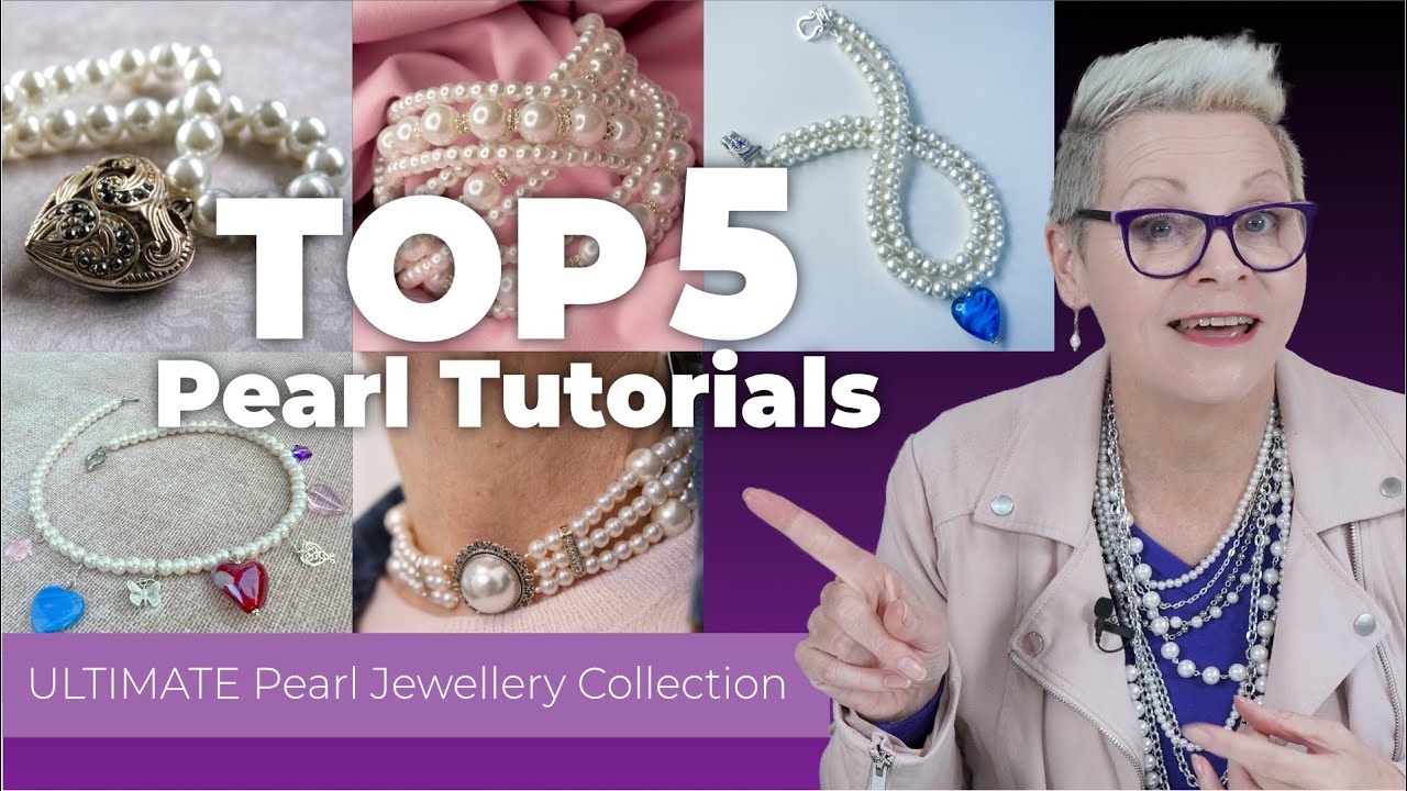 5 BEST Pearl Jewellery Tutorials of ALL TIME!