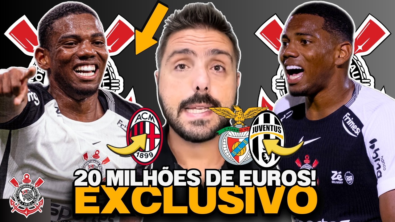 🚨EXCLUSIVO🚨| 20 MILHÕES DE EUROS!🚨| MILAN PREPARA OFERTA POR ANDRÉ E TIMÃO DEFINE FUTURO DA JÓIA!