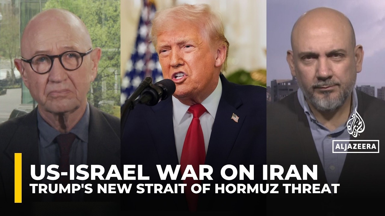 Trump warns Iran will 'live in hell' if Strait of Hormuz remains closed