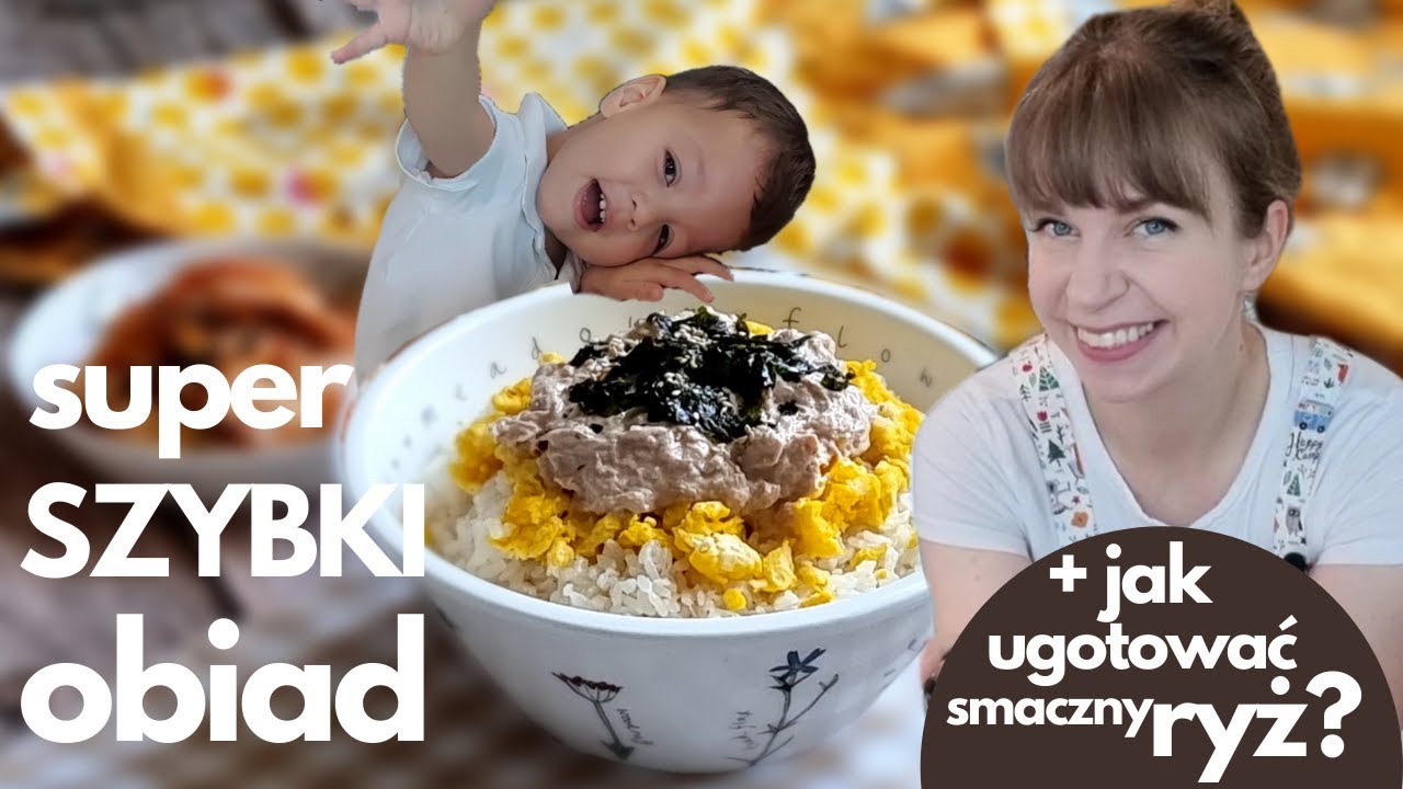 Najłatwiejszy obiad na świecie - KOREAŃSKI RYŻ Z TUŃCZYKIEM + Jak ugotować smaczny ryż w garnku?
