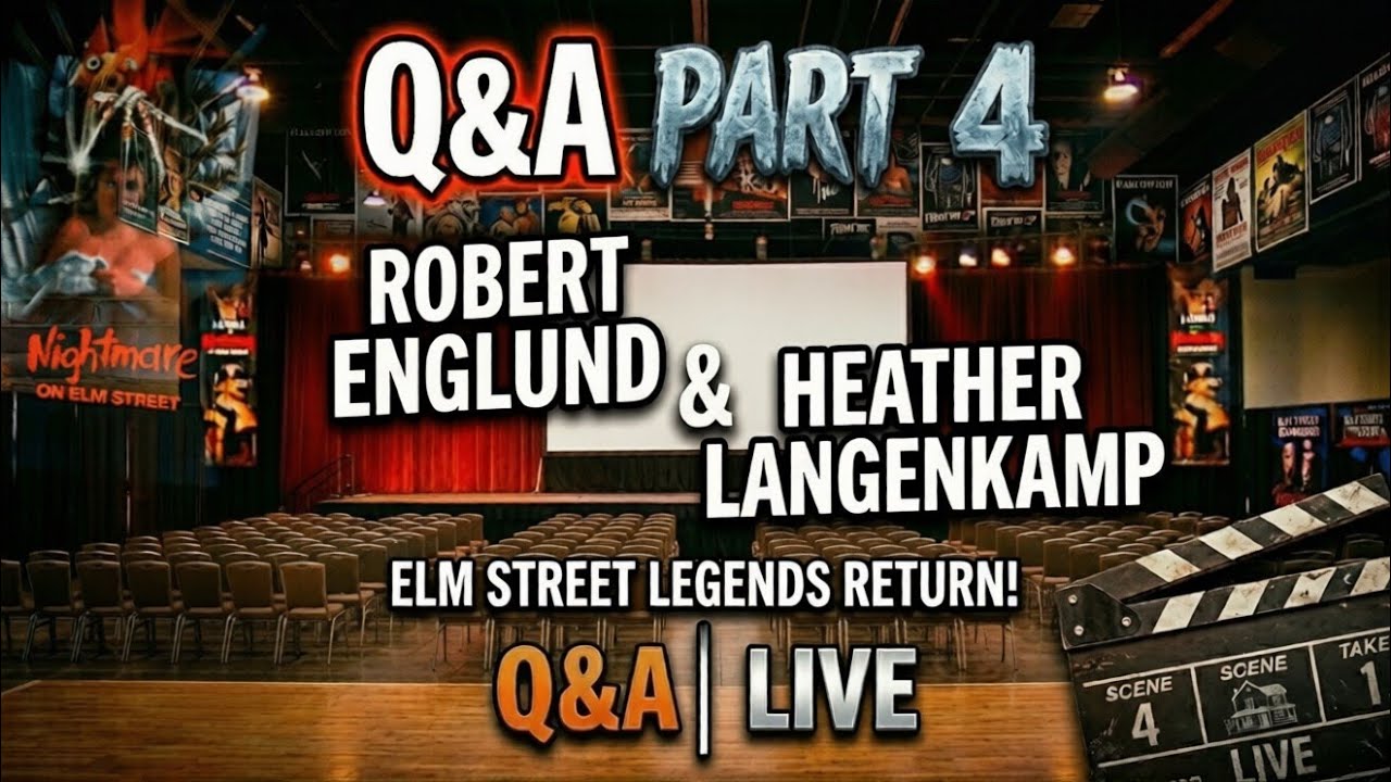Robert Englund & Heather Langenkamp Q&A Part.4 2013