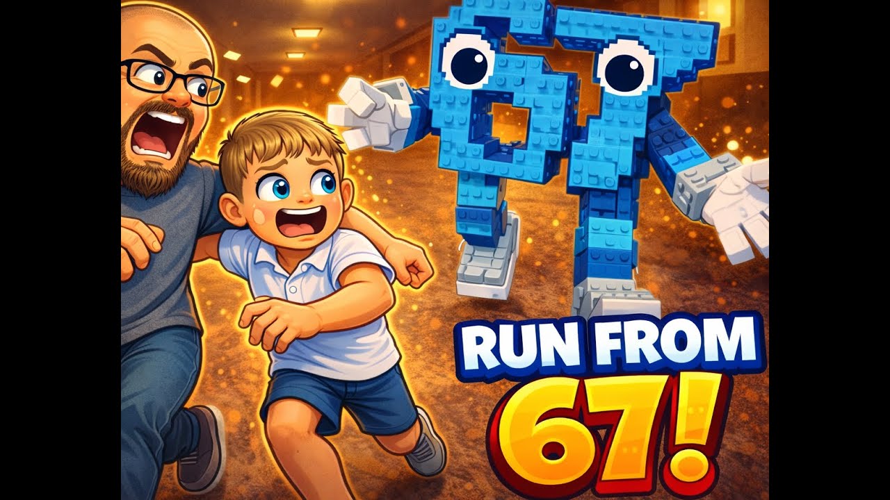 67 Is Chasing Us! 😂 Run From 67 Roblox