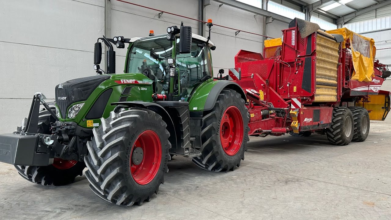 Unboxing Fendt 722 vario