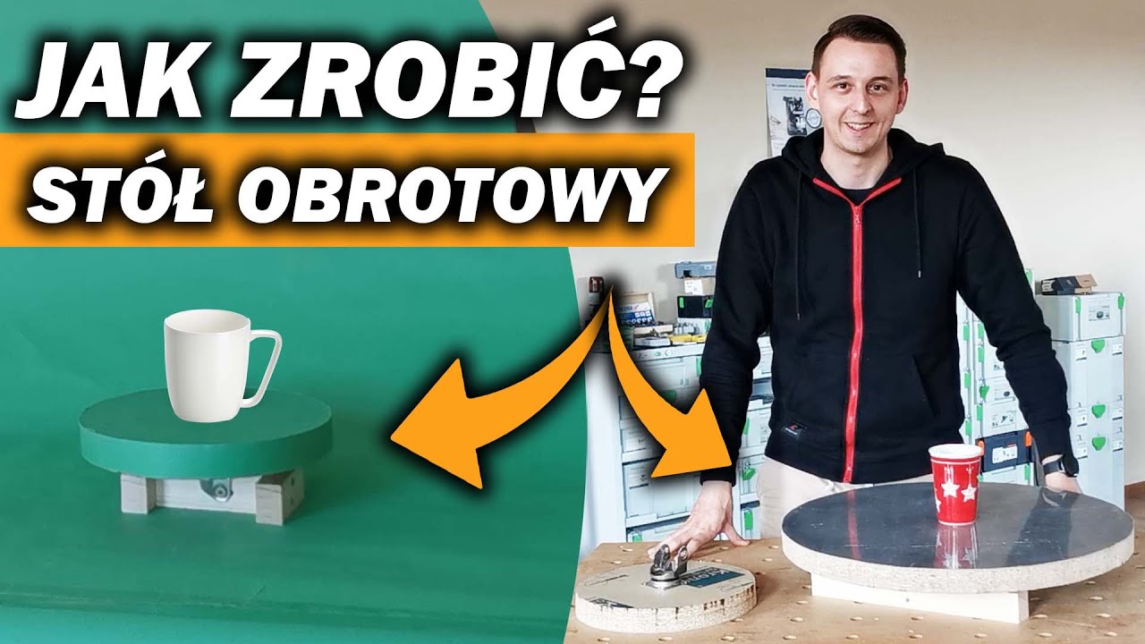 Jak zrobić st&oacute;ł obrotowy do ujęć i zdjęć 360&deg;? Poradnik jak zbudować stolik obrotowy