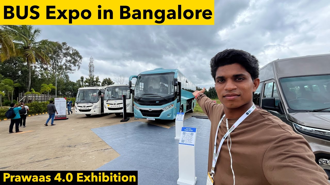 Prawaas 4 0 Bus Exhibition in Bangalore | Festival of Transporters | BUS Expo