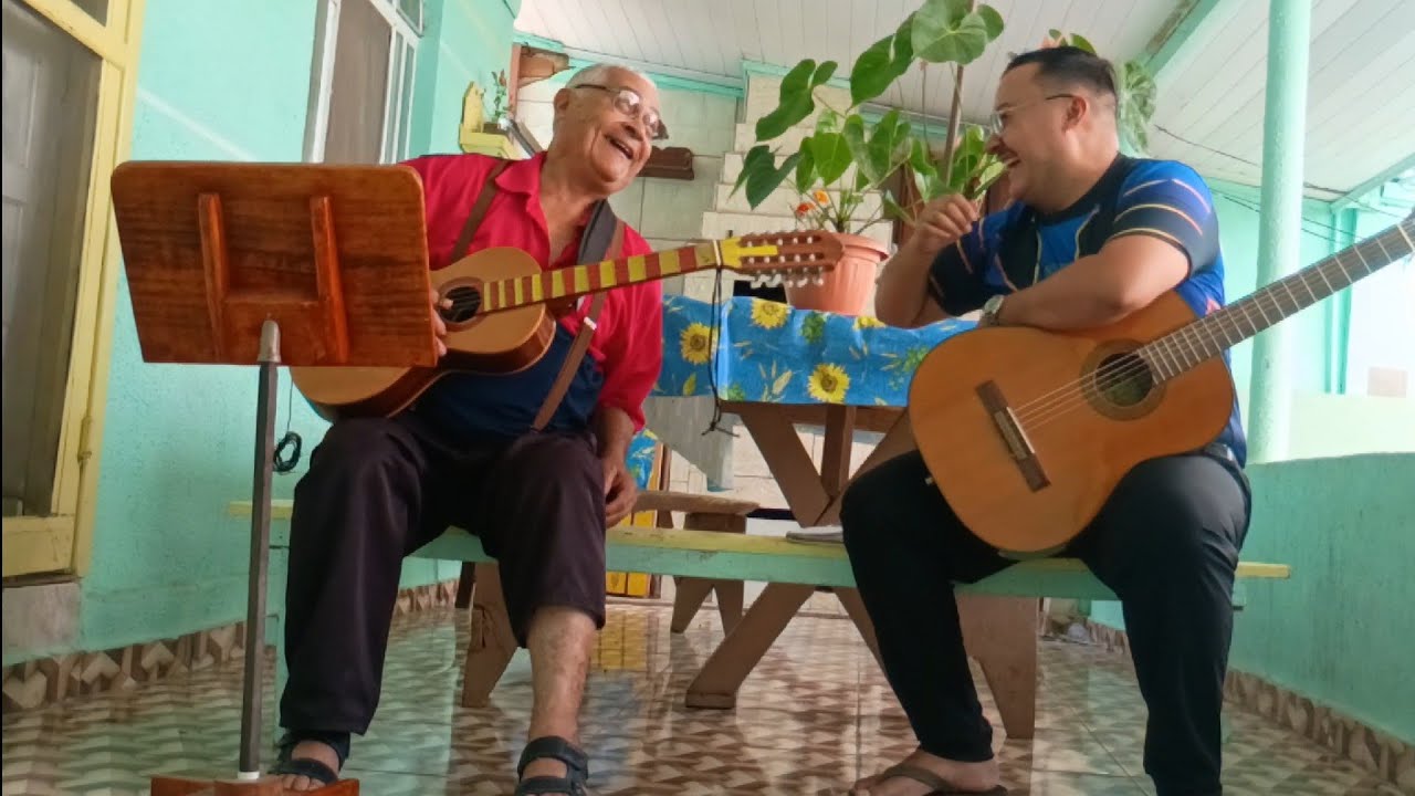 hinos CCB viola caipira  e violão - Vô Tonho e Neemias - hinos e prosa