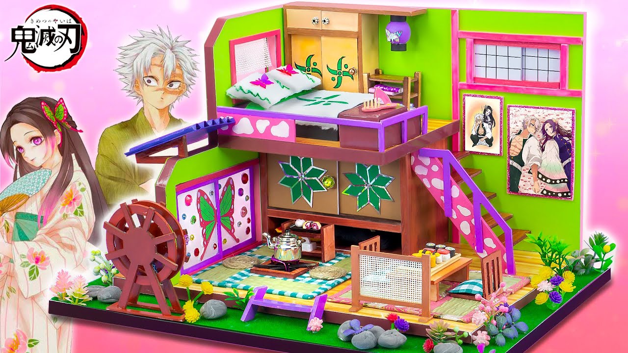 [Kimetsu no Yaiba DIY] Что, если Кочо Канаэ женится на Бессмертной Реке Мии? 💖 Канаэ и Мия устроили