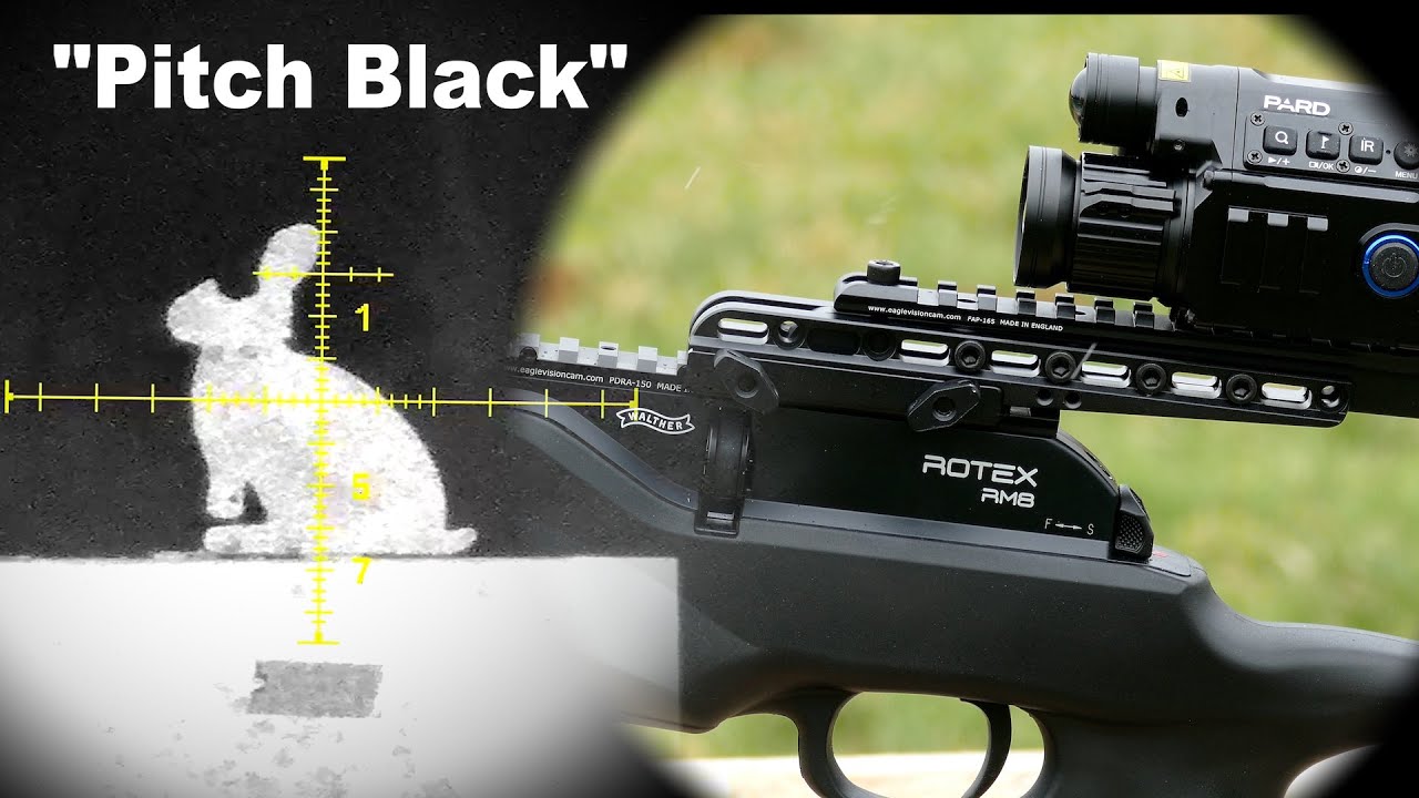 ОБЗОР: Walther Rotex RM8 / Rotek Compact Varmint Airgun — «Чёрный как смоль»