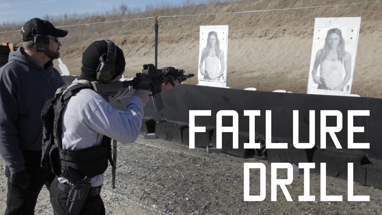 How to do the Failure Drill | Body Armor Drill | Shooting Techniques | Tactical Rifleman