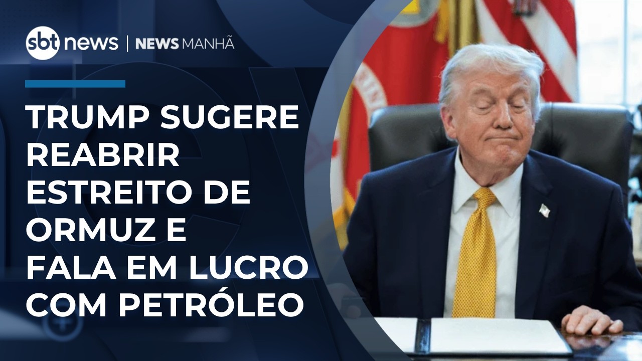 Trump diz que EUA poderiam reabrir 