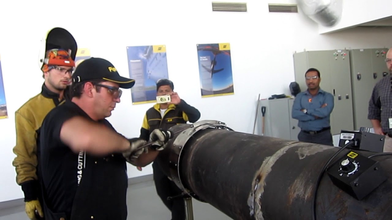 Pipe weld Orbiter Esab