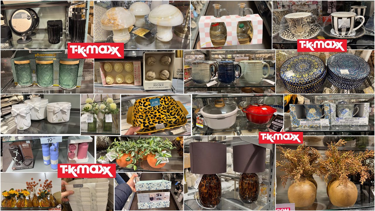 🔸TK MAXX🔸NEW COLLECTION IN STORES😍HOME DECOR, KITCHEN ITEMS, BATHROOM & STORAGE ITEMS🔸September 2026