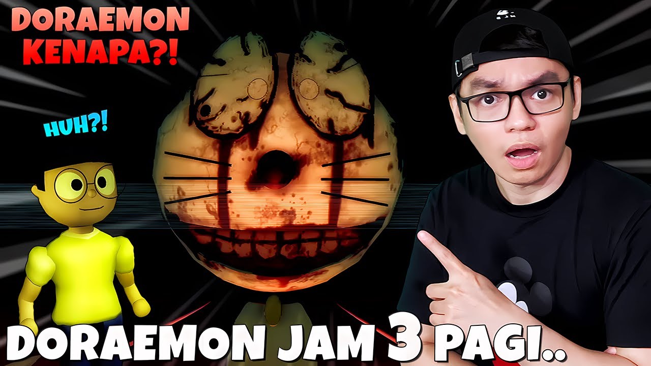 VOICE!! Ini Yang Terjadi Ketika Main DORAEMON JAM 3 PAGI 🥶😱🥶