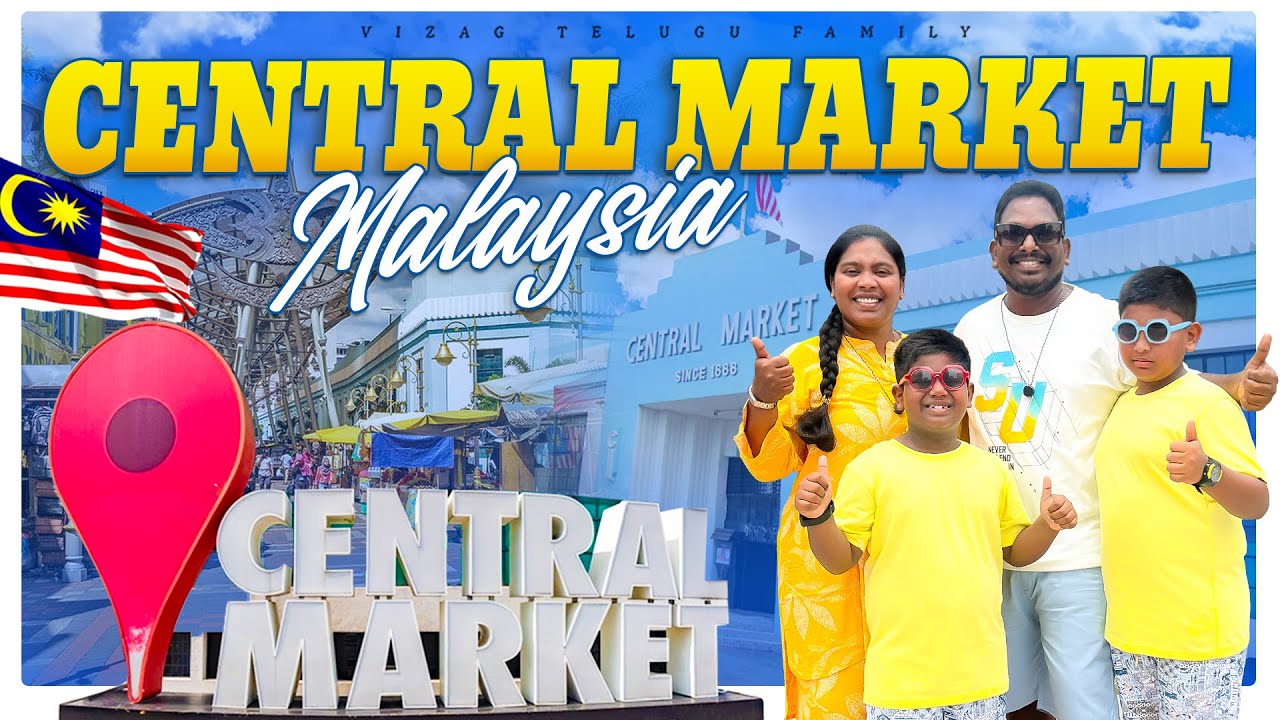 Central Market Malaysia || Shopping in Malaysia || Indian food in Malaysia  #travel #malaysia #food