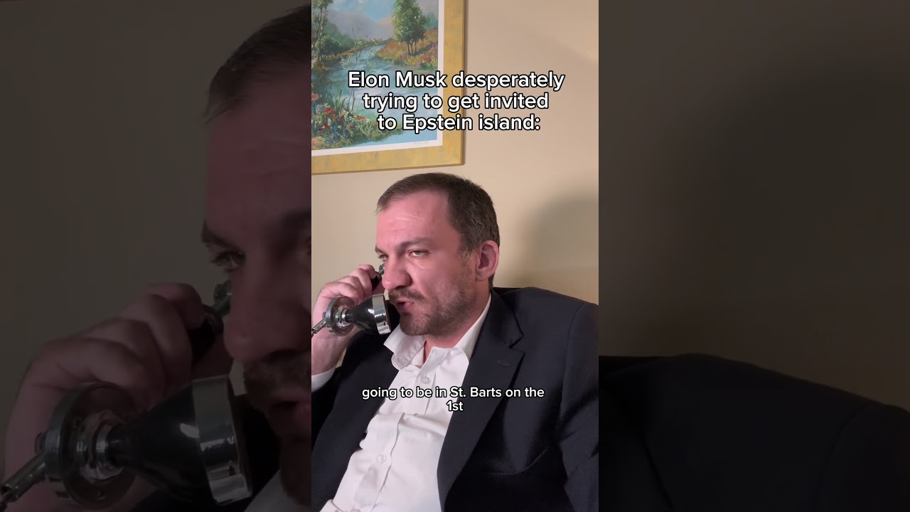 Elon Musk desperately trying to get invited to Epstein island