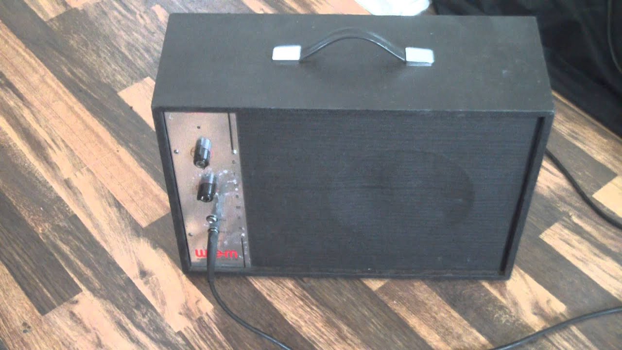 60s WEM Amplifier guitar amp on Ebay