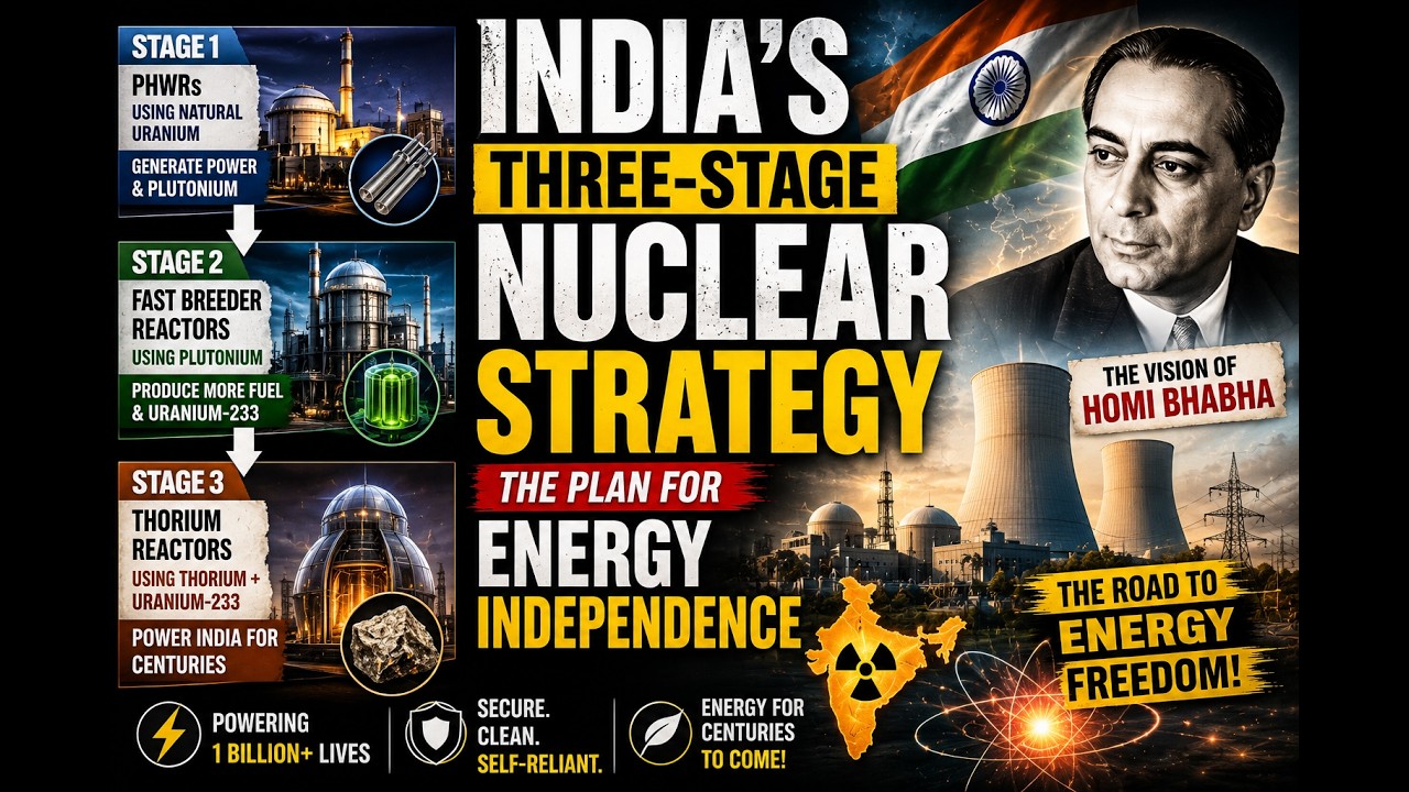 India&rsquo;s 3 Stage Nuclear Strategy Explained