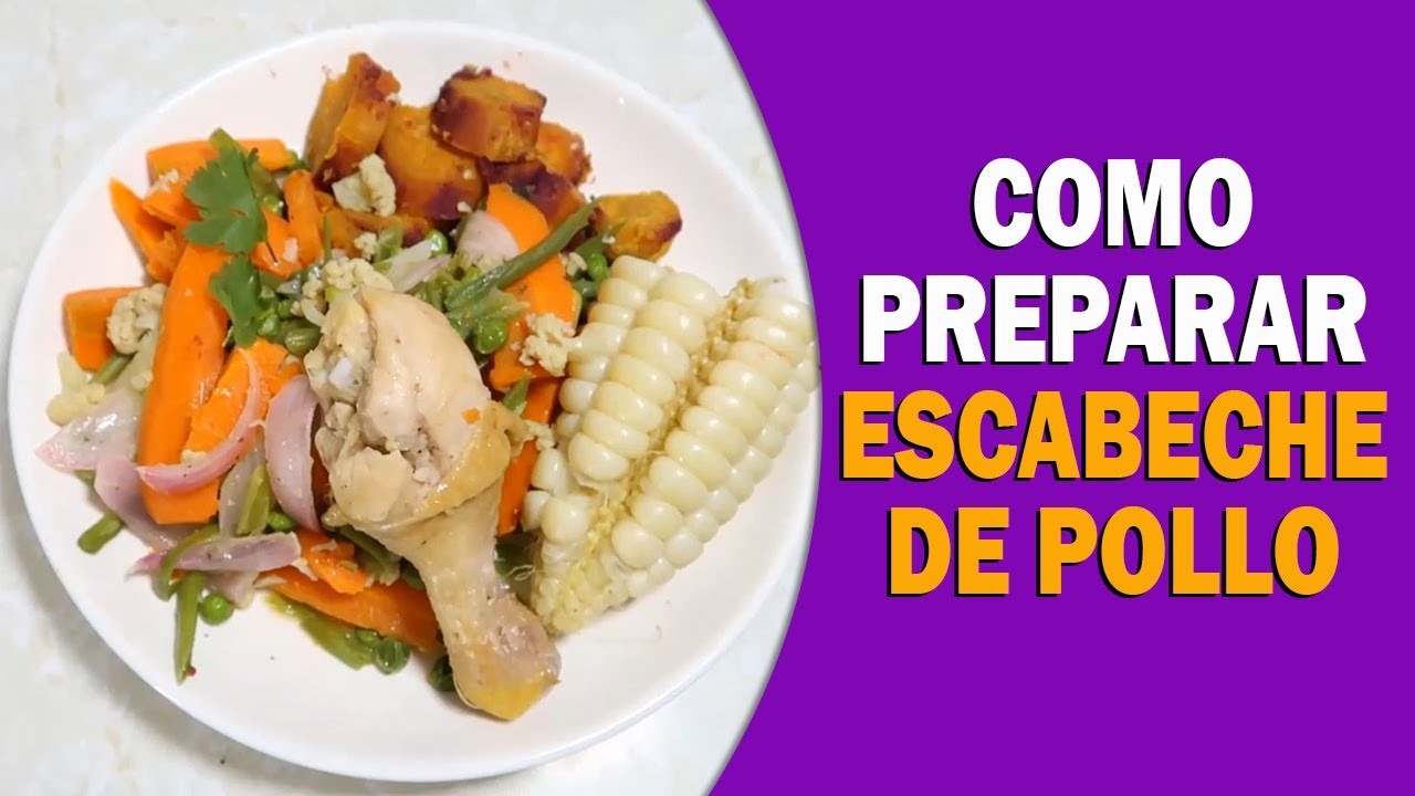 Cocinando Escabeche de Pollo con Verduras Rico Sabroso y Natural | Comida Peruana + Receta